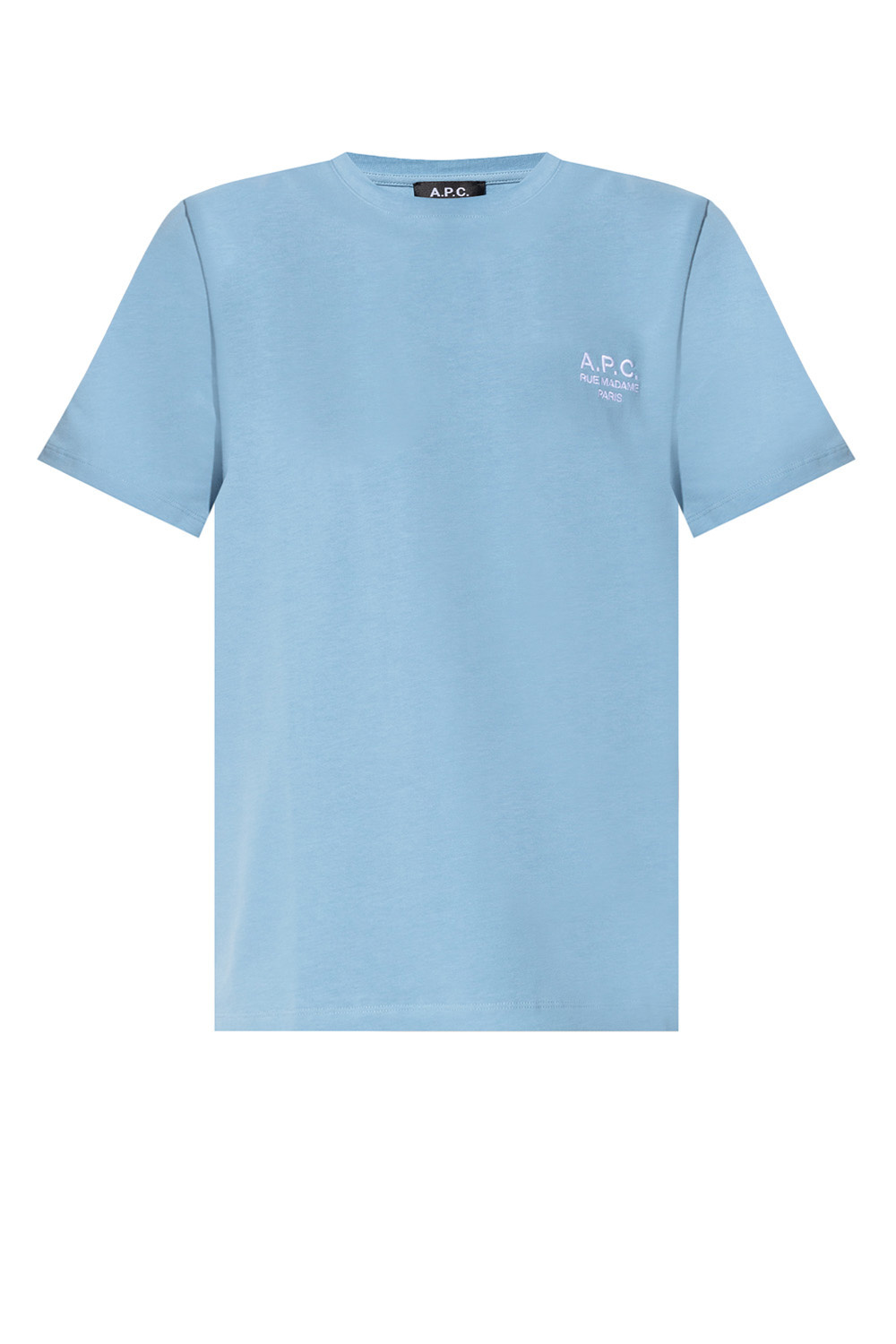 embroidered T shirt - halsen Brother i - - Svart Stoke Blue sweatshirt IetpShops Blood med - A.P.C. GB Logo dragkedja