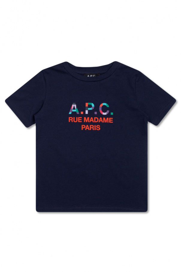 A.P.C. Kids More Joy More Joy cropped T-shirt