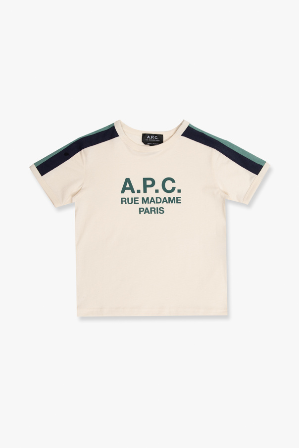 A.P.C. Kids Kids Black T-Shirts Three Pack