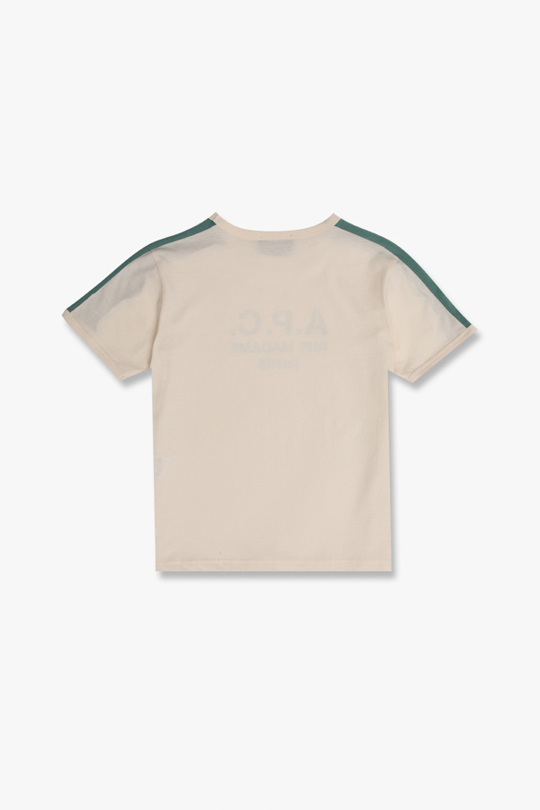 A.P.C. Kids Shirt is fabricated with chlorine resistant and moisture wicking properties