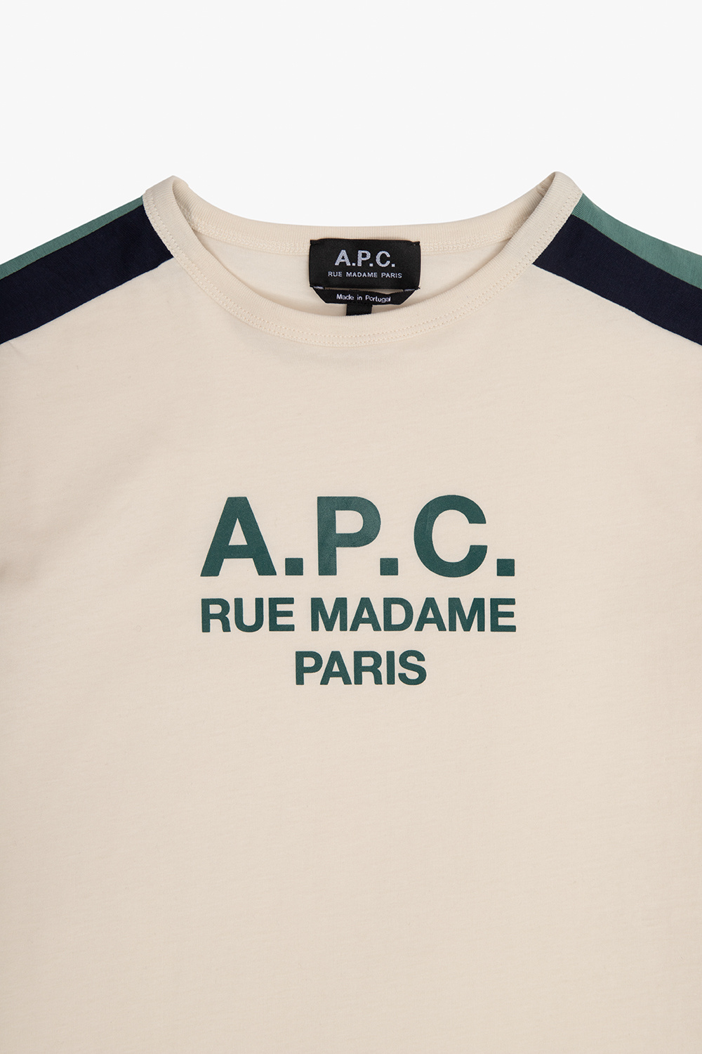 A.P.C. Kids moncler enfant baby cotton shirt and shorts set