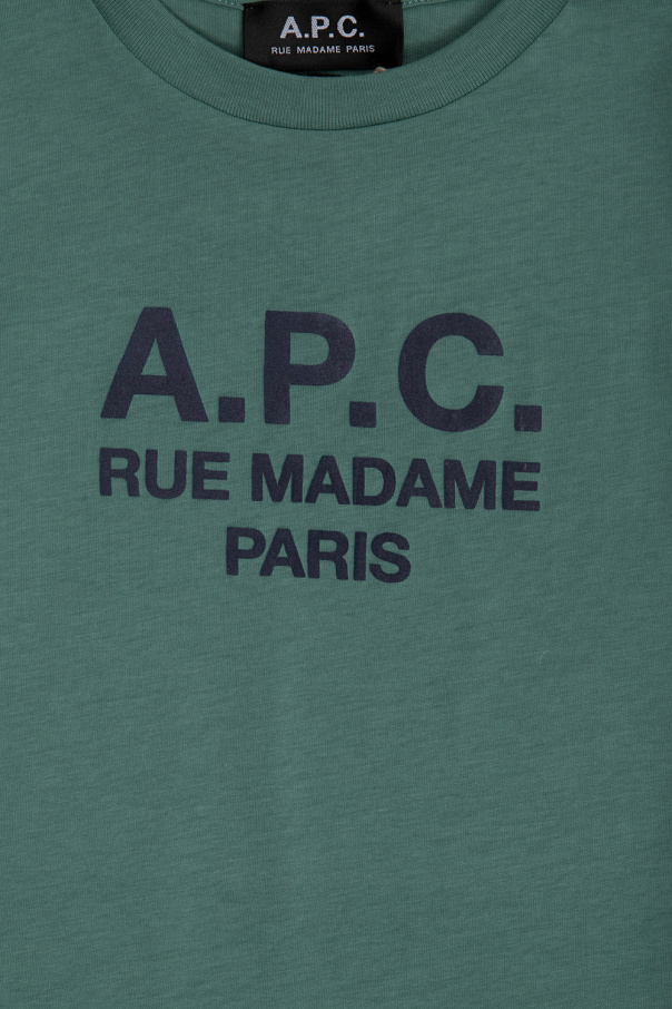 A.P.C. Kids Wrangler T-shirt à Manches Longues Baby