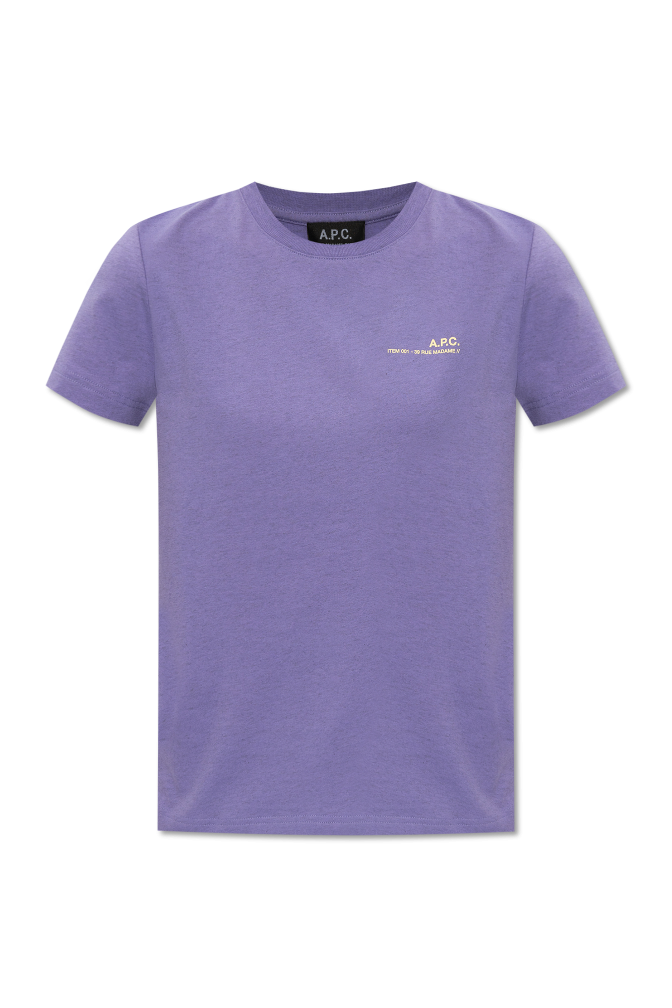 A.P.C. ‘Overdye’ T-shirt with logo