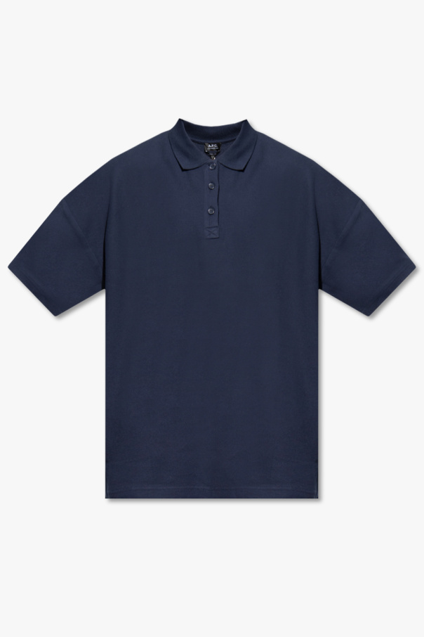 A.P.C. Horned Polo shirt with logo