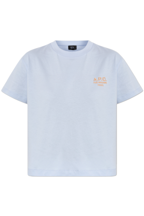 T-shirt with embroidered logo