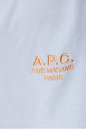A.P.C. T-shirt with embroidered logo