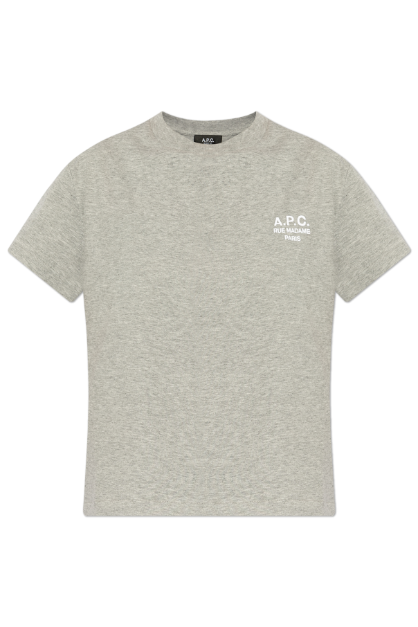 A.P.C. Cotton T-shirt with logo