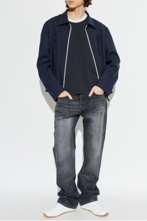 T-shirt with embroidered logo od A.P.C.