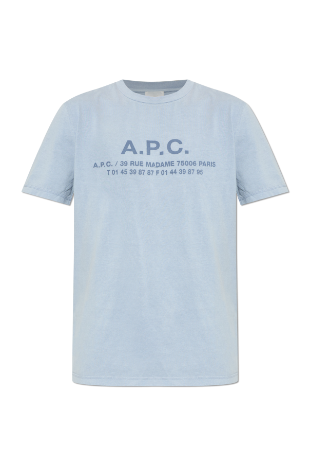 T-shirt with logo od A.P.C.