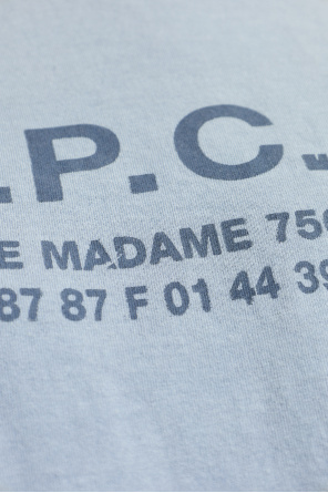 A.P.C. T-shirt with logo