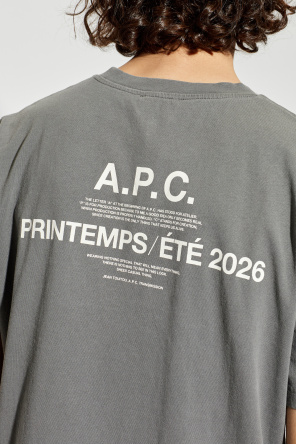 A.P.C. T-Shirt mit Logo