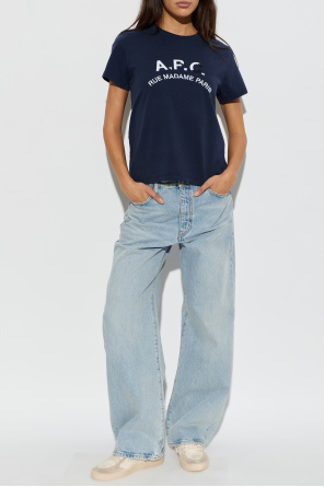 T-shirt ‘gots marine’ od A.P.C.