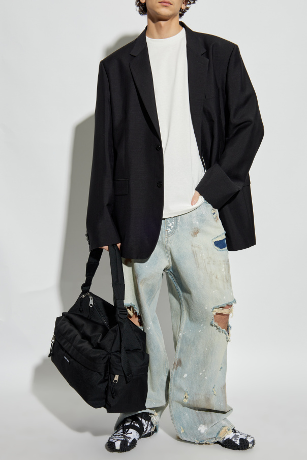 A.P.C. Camiseta de algodón con logo