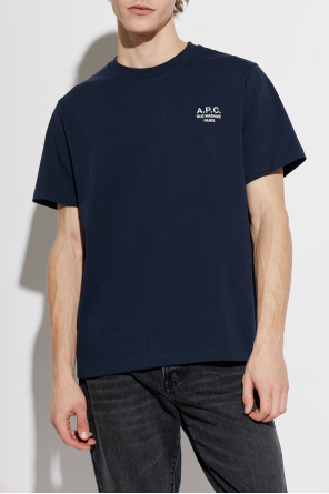 A.P.C. T-shirt z wyszytym logo