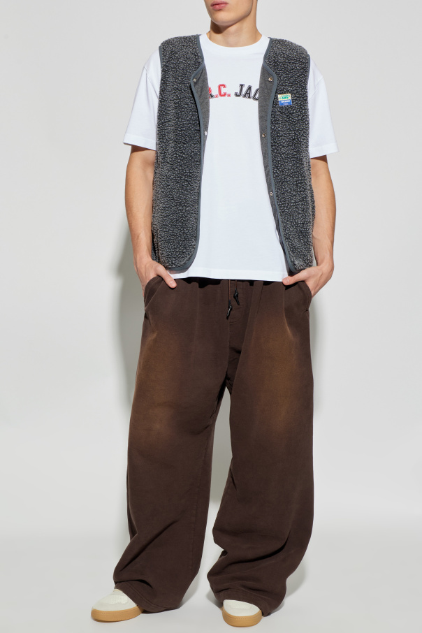 A.P.C. T-shirt with a printed logo