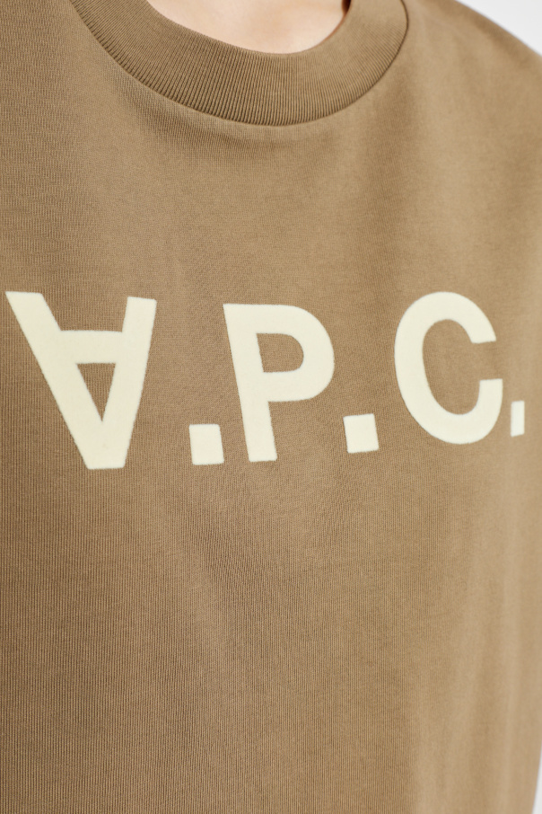 A.P.C. Camiseta con logo