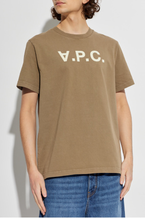 A.P.C. Camiseta con logo