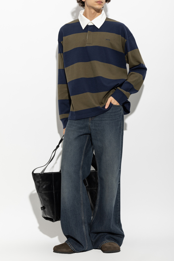 A.P.C. Langarm-Poloshirt