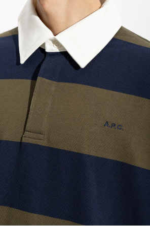A.P.C. Langarm-Poloshirt