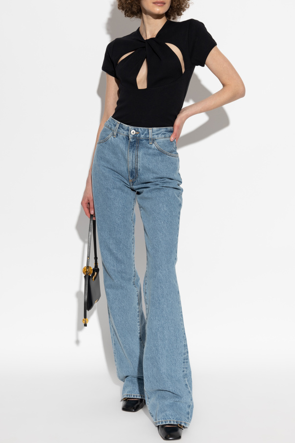 Coperni T-Shirt mit dekorativen Ausschnitten