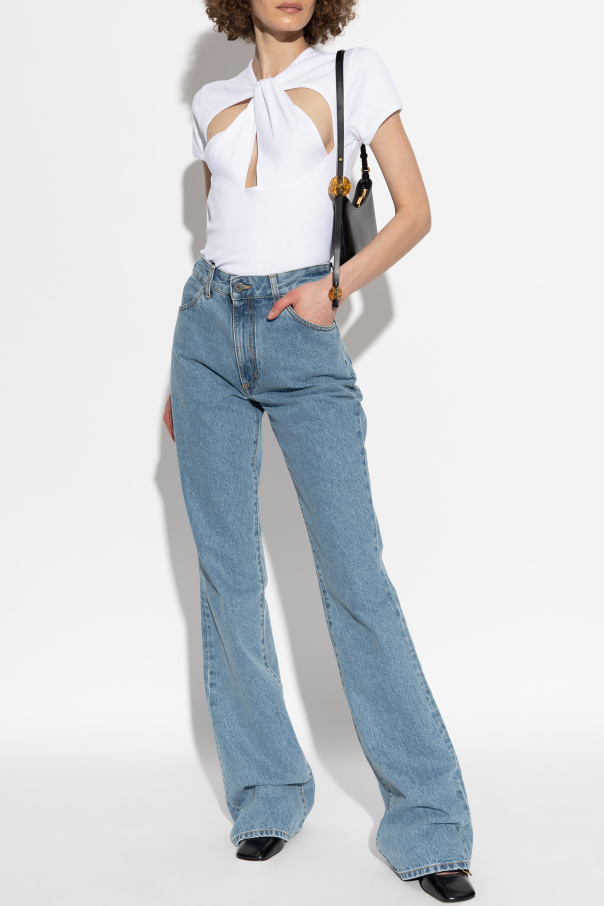 Coperni T-shirt with decorative cut-outs