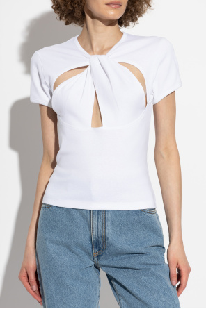 Coperni T-shirt with decorative cut-outs