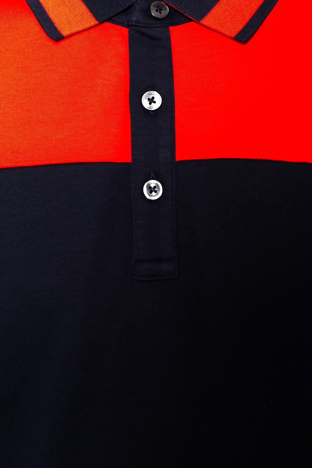 michael kors polo orange