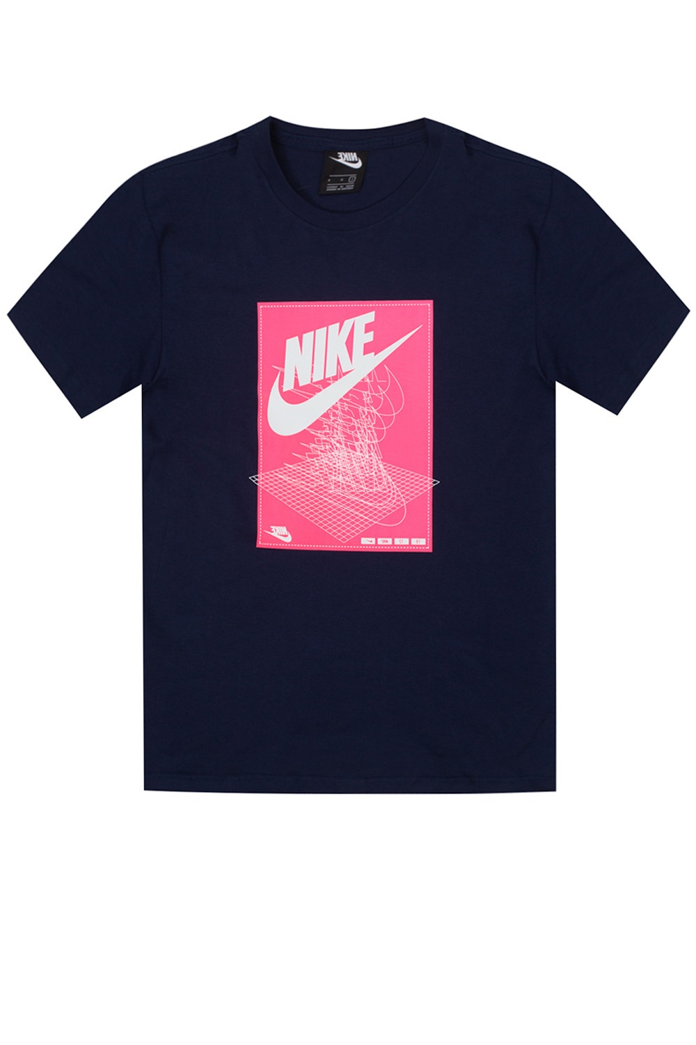 nike blue and pink shirt