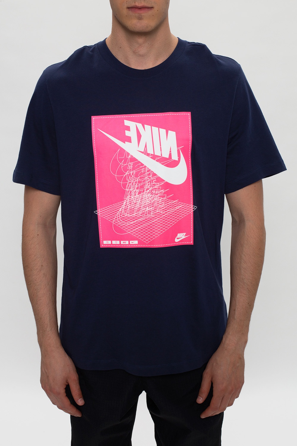 digital pink nike shirt