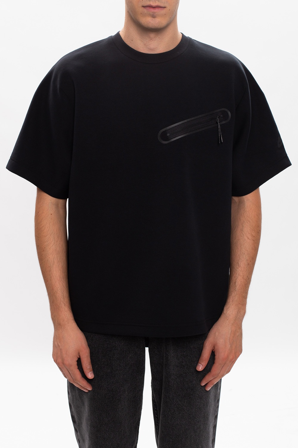 Nike Tech Fleece Tee - Black - CZ3503-010