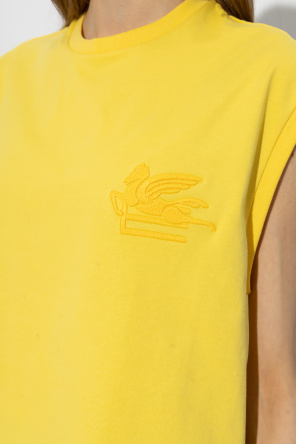 Etro T-shirt Basique Col V Coton