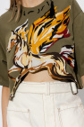Etro Cropped T-shirt with logo