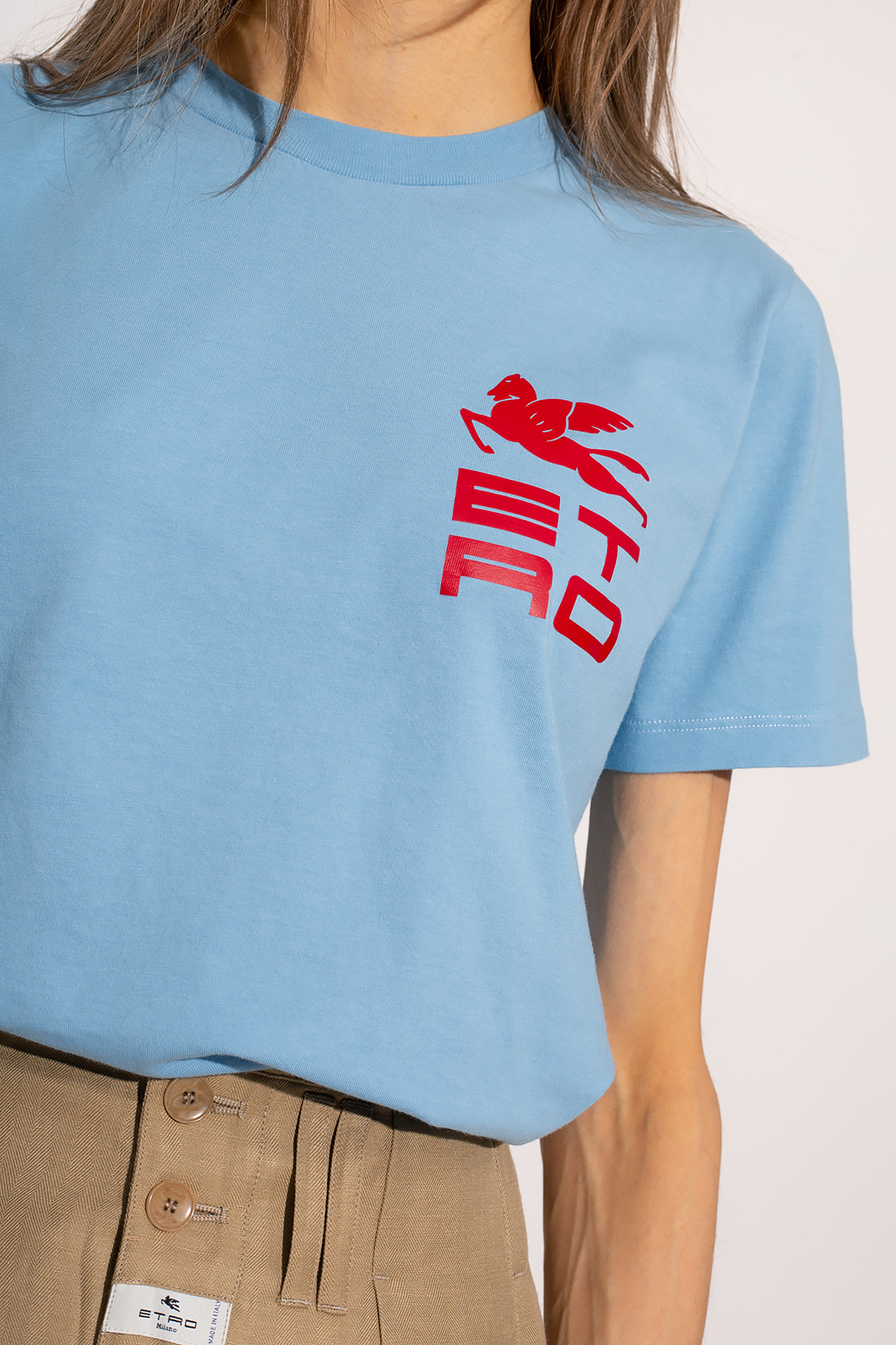 Etro Fire Resort Short Sleeve Shirt 2 Tone