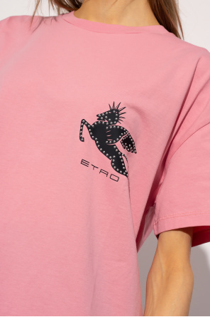 Etro T-shirt z logo