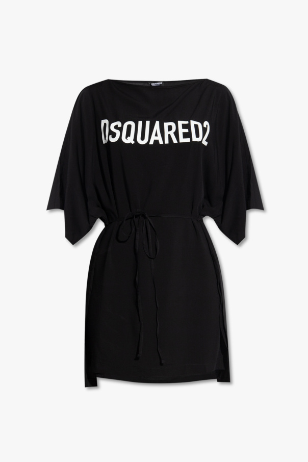 Dsquared2 Beach dress with logo