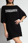 Dsquared2 Beach dress with logo