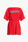 Dsquared2 Beach dress with logo