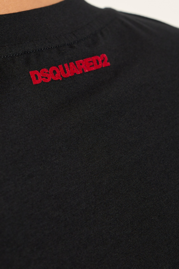 Dsquared2 T-shirt bieliźniany z długimi rękawami