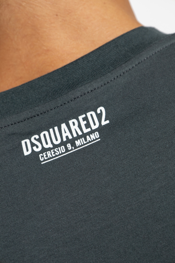 Dsquared2 Mostly Heard Rarely Seen 8-Bit sneaker tie-dye print T-shirt