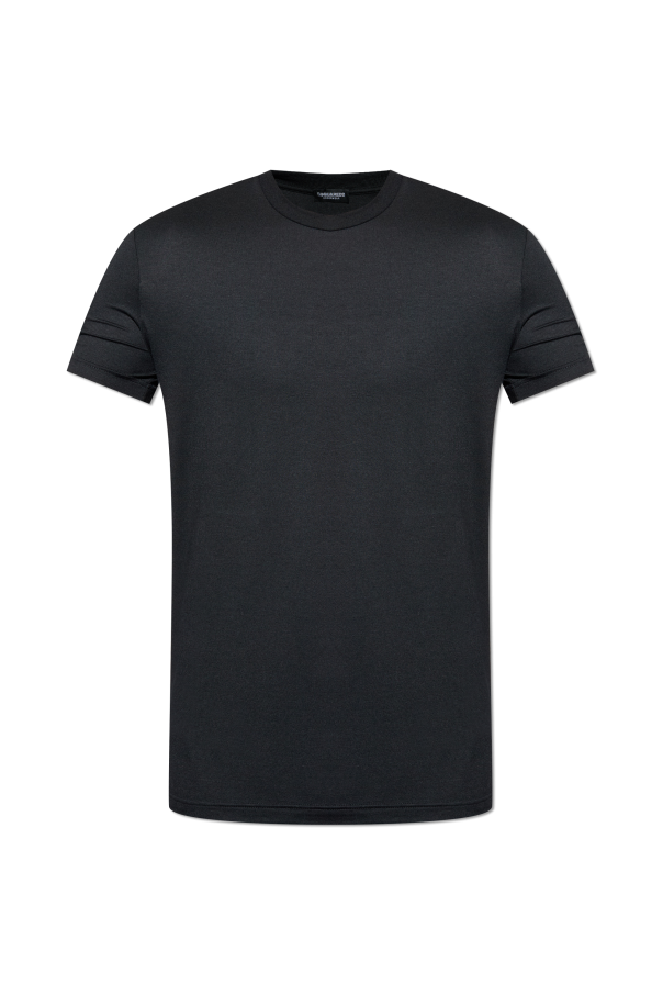 Lingerie-style T-shirt with a round neckline od Dsquared2