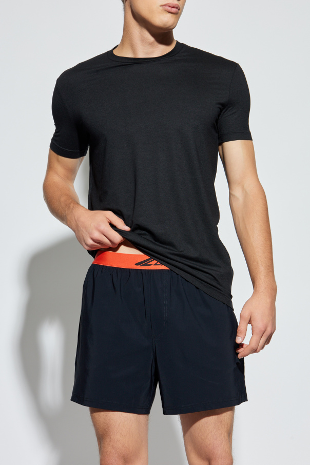 Dsquared2 Lingerie-style T-shirt with a round neckline