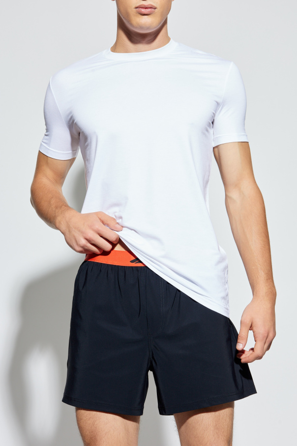 Dsquared2 Lingerie-style T-shirt with a round neckline