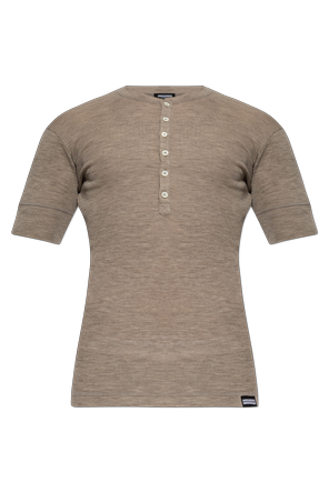 Woolen underwear t-shirt