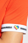 Dsquared2 ORANGE T-shirt from the `Underwear` collection