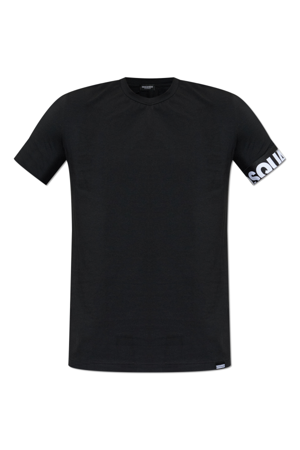 Underwear T-shirt with a crew neck od Dsquared2