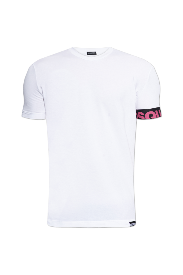 Underwear T-shirt with a round neckline od Dsquared2