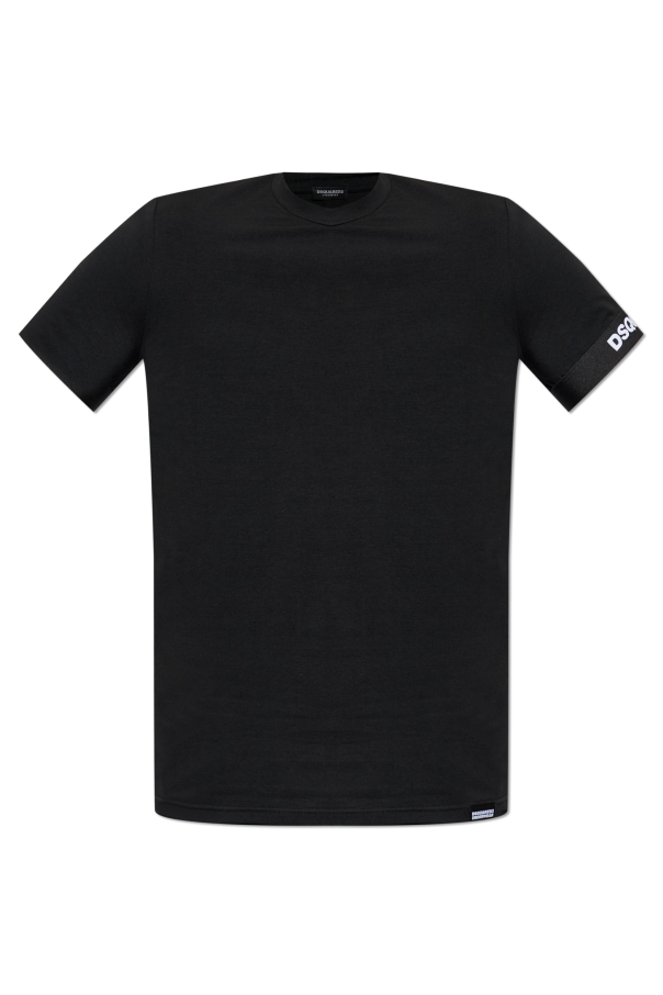 Underwear T-shirt with a round neckline od Dsquared2