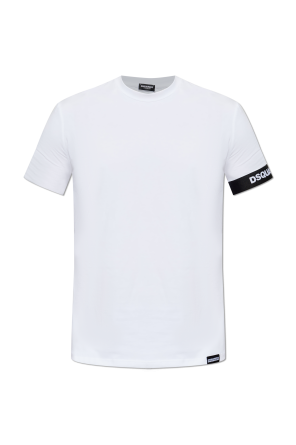 Underwear T-shirt with a round neckline