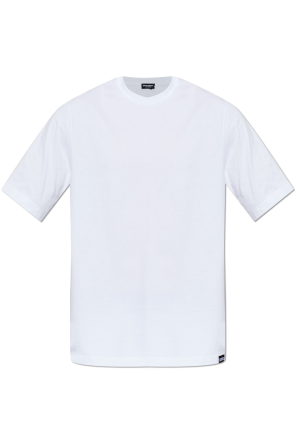 Underwear T-shirt with a round neckline