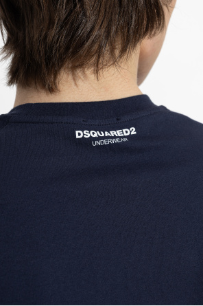 Dsquared2 T-shirt bieliźniany z okrągłym dekoltem